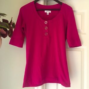 Calvin Klein pink top